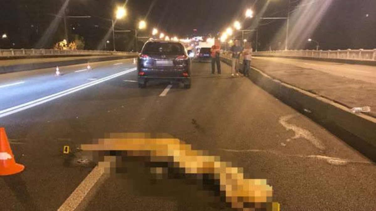 Жуткое ДТП в Днепре: под колесами Lexus погибли два пешехода