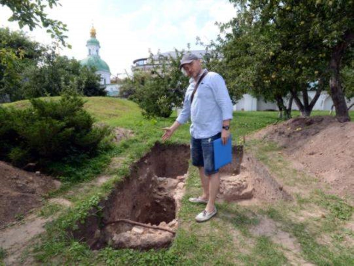В Киево-Печерской лавре обнаружили оттиск знака киевского князя