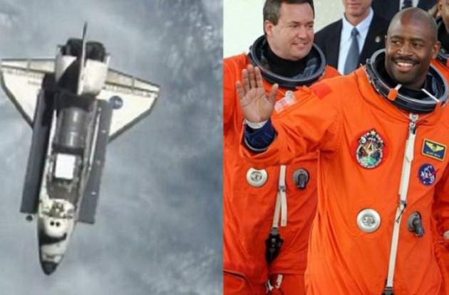 Астронавт Леланд Мелвин увидел в космосе чужеродное создание