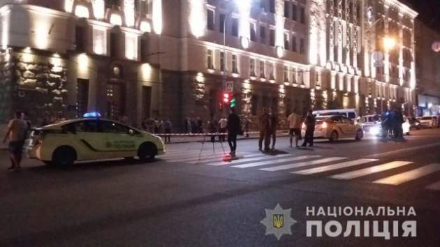 Ночная стрельба в центре Харькова, погиб полицейский