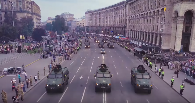 Центр Киева вечером перекроют из-за репетиции парада