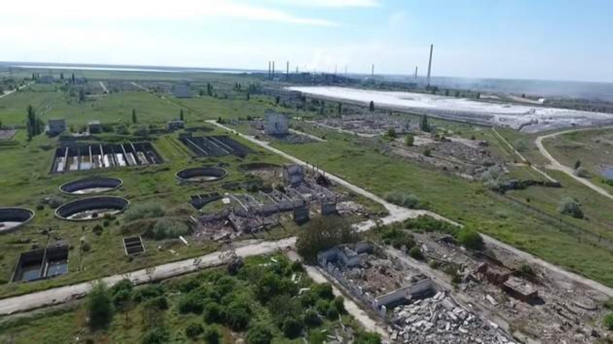 Масштабное химическое ЧП в Крыму: опубликовано видео "сердца" катастрофы