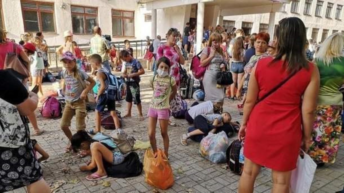 Химическая катастрофа в Крыму: количество "беженцев" растет