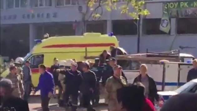Как в Беслане: директор колледжа в Керчи рассказала, что это был теракт. Видео