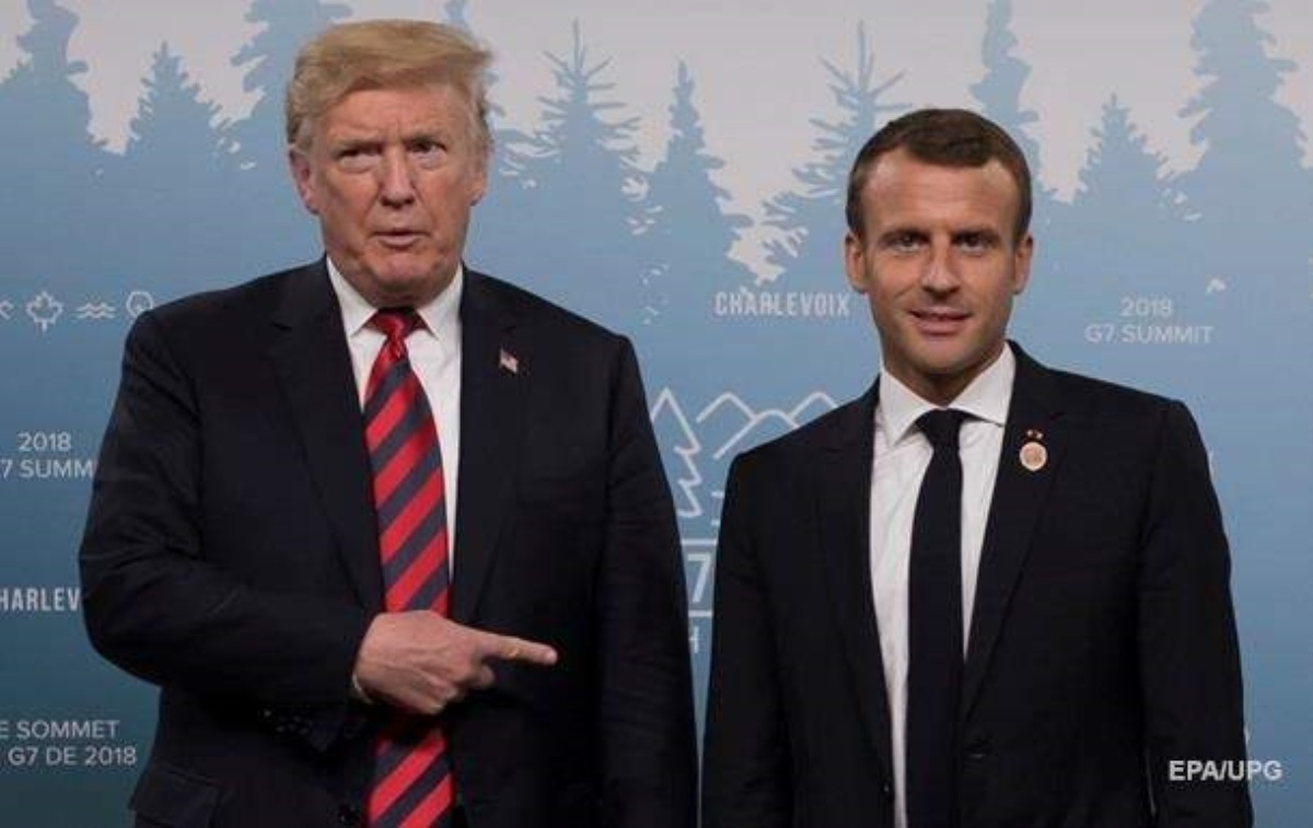 Встреча Трампа и Путина в Париже сорвалась из-за Макрона