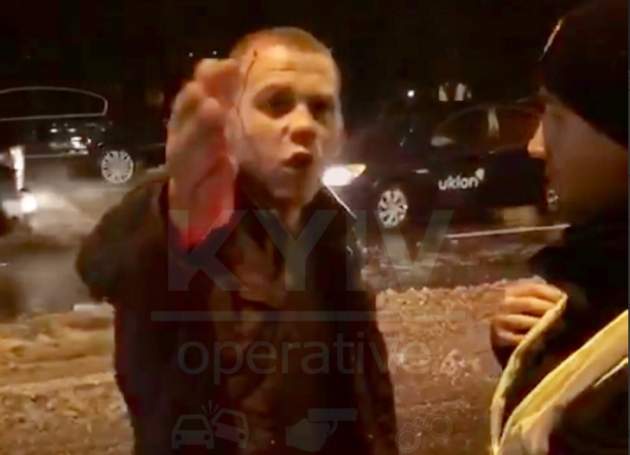 Я из прокуратуры: в Киеве пьяный водитель устроил месиво из машин