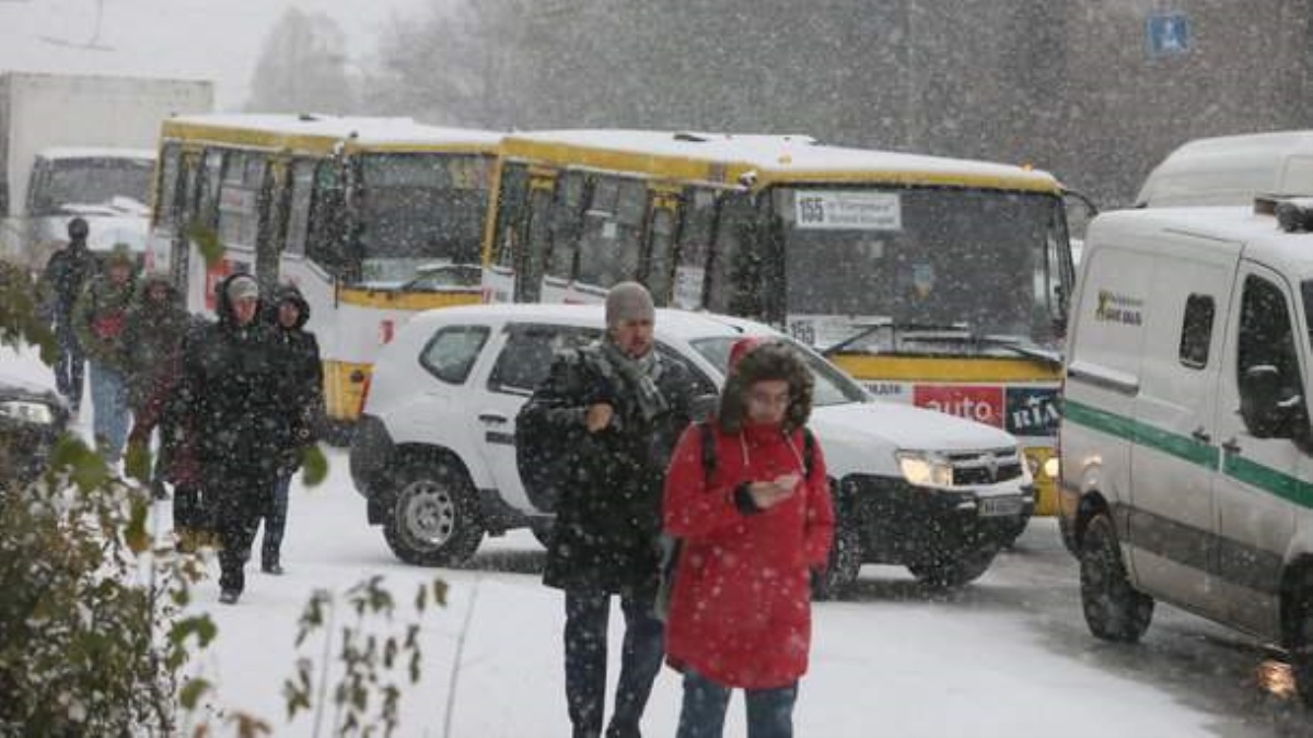 Ноябрь в Киеве в этом году стал самым холодным месяцем в XXI веке