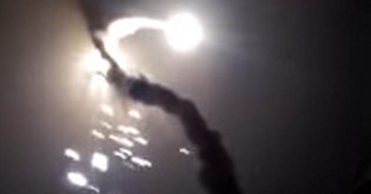 На секретном полигоне в России упала и взорвалась ракета