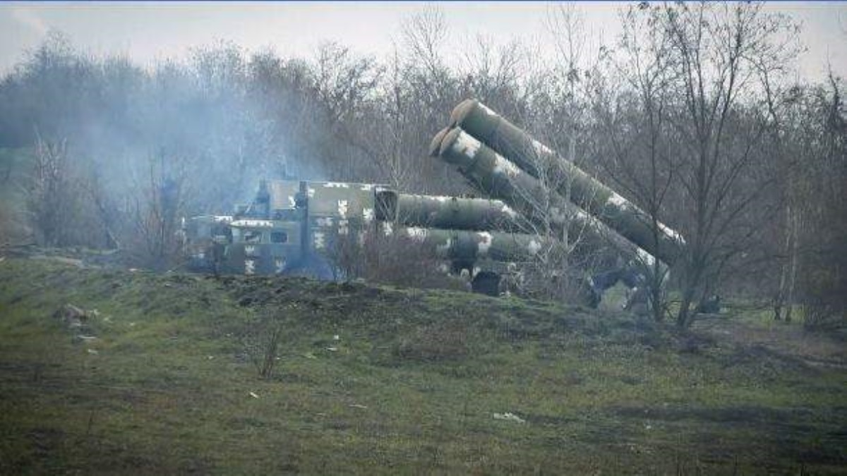 Военные показали, как защищают небо Украины: видео учений ЗРК С-300