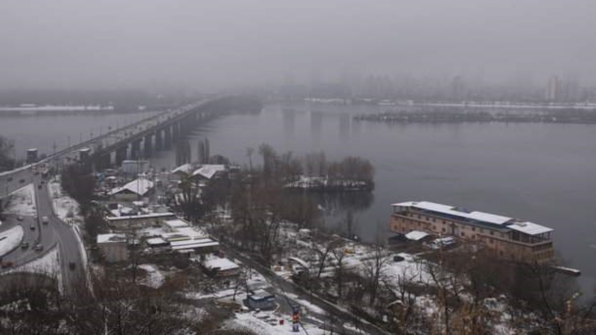 Погода в Киеве будет сухой и морозной
