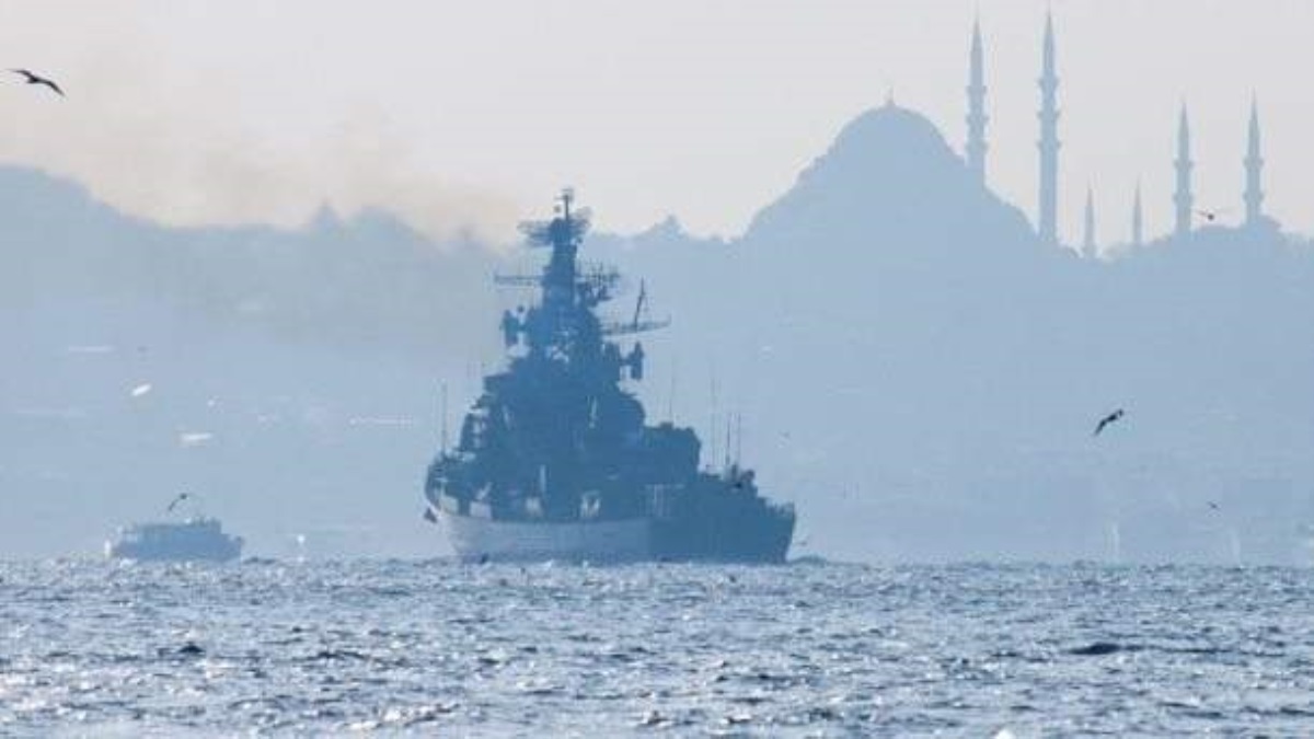 Россия направила ракетный фрегат в сторону Азовского моря