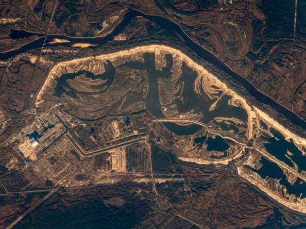 Очень мрачно: Космонавт показал, как выглядит Чернобыль из космоса