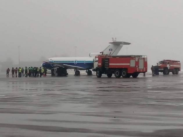 В аэропорту "Киев" произошло ЧП с самолетом: подробности инцидента