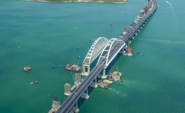 В Крыму подготовились к обвалу Керченского моста