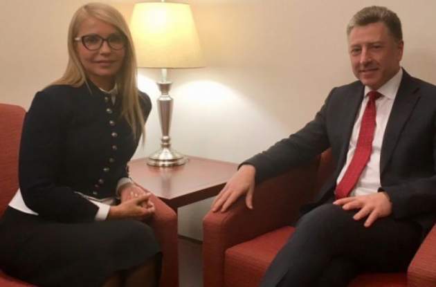Тимошенко и Волкер закончили встречу на повышенных тонах