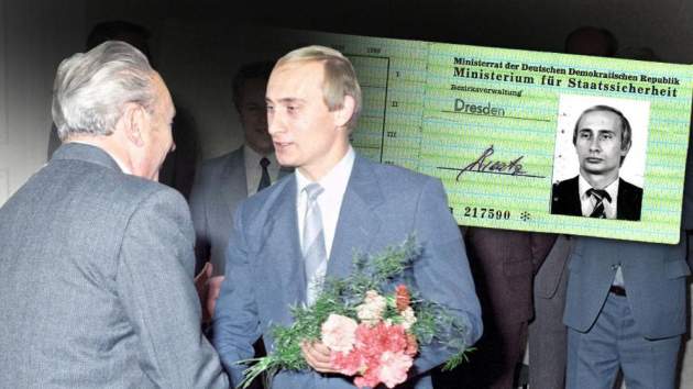 В Германии нашли удостоверение Путина на службе в Штази