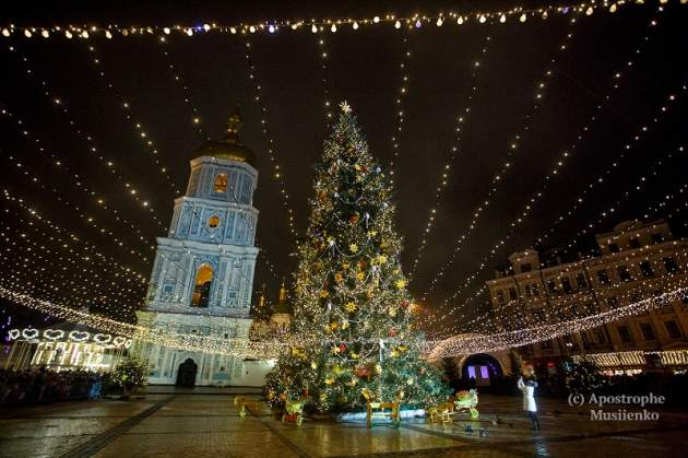 Новогодние праздники на Софийской площади: что покажут киевлянам