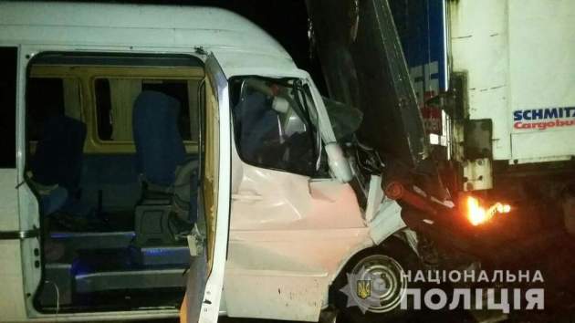 Пострадали пассажиры: под Киевом произошло 2 ДТП с маршрутками