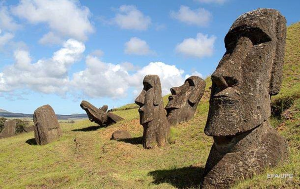 Разгадано предназначение статуй на острове Пасхи