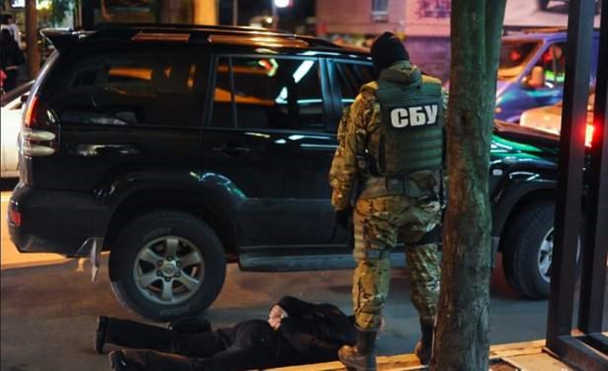 В центре Киева массовая драка с полицией