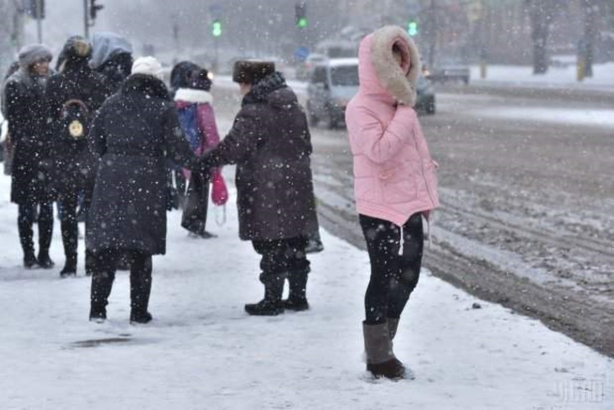 На Украину надвигаются лютые морозы