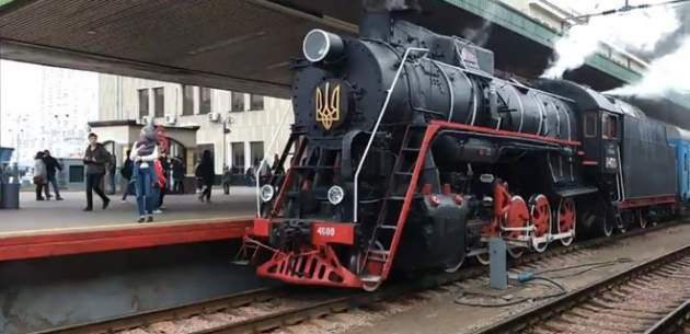 Укрзалізниця запустит рождественский ретропоезд вокруг Киева