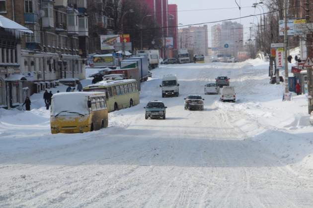 В Киеве анонсировали масштабные снегопады