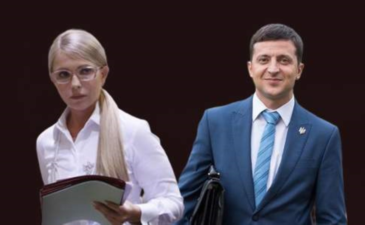 Зеленский уже значительно опережает Тимошенко в президентском рейтинге