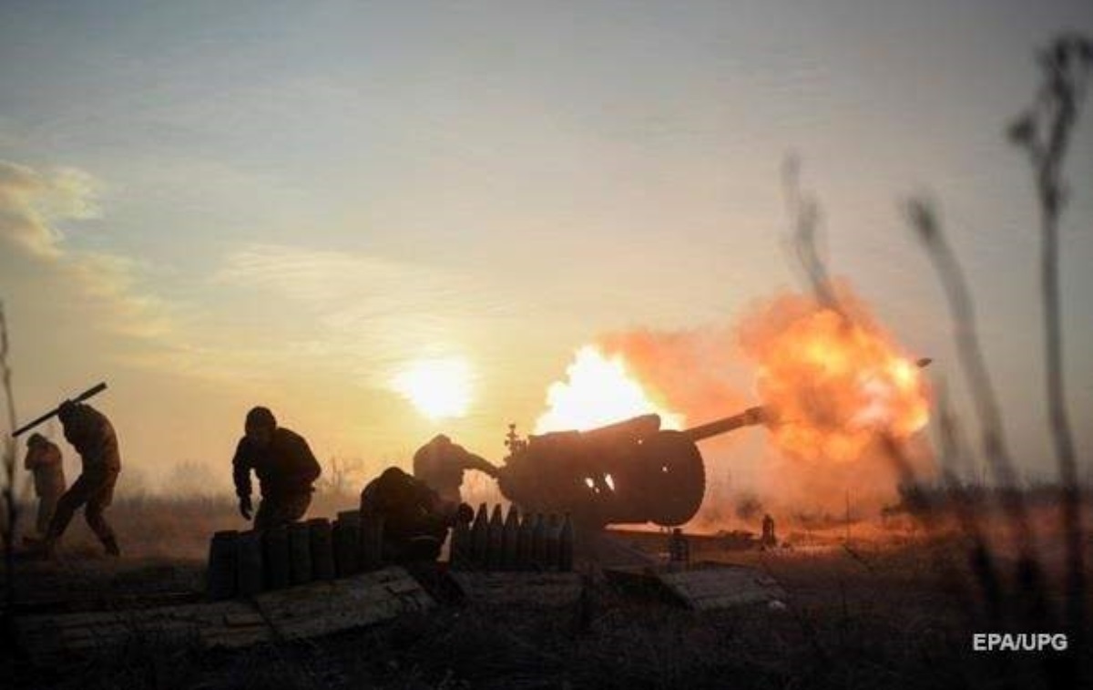 На Донбассе применили артиллерию