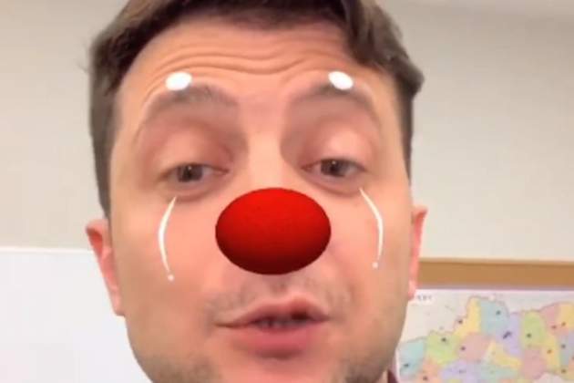 ''Я – клоун'': Зеленский запустил новый челлендж