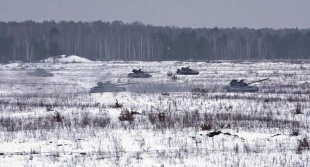 ВСУ провели масштабные танковые учения