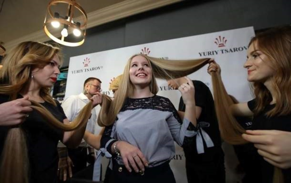 Киевлянка установила рекорд по длине волос