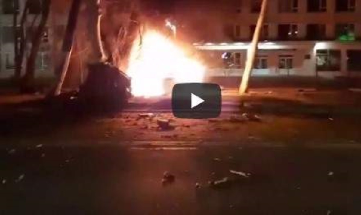 Авто на куски: видео с места смертельного ДТП в Одессе