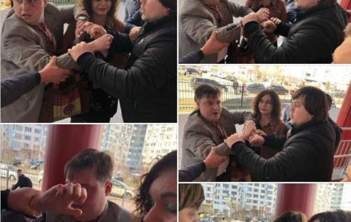 В Киеве избили одиозного блогера