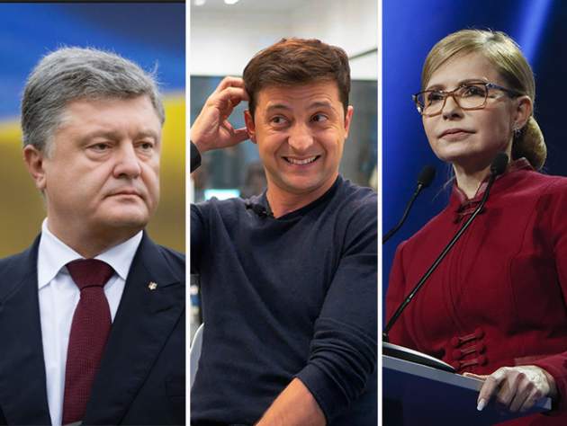 На выборах Президента лидируют Зеленский, Тимошенко и Порошенко, - опрос