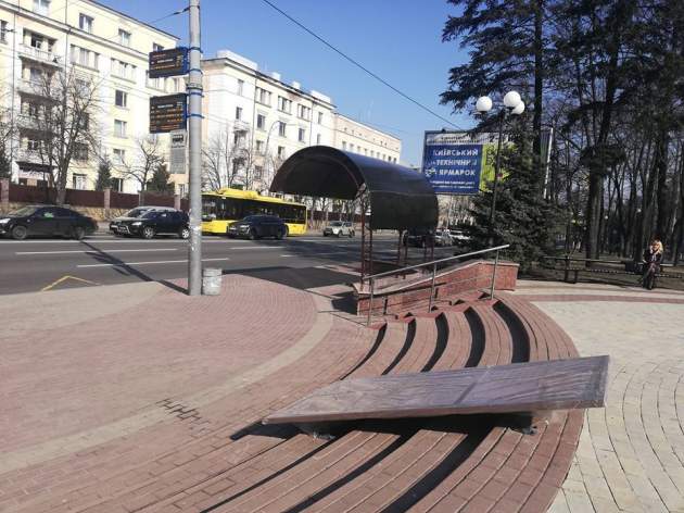 В Киеве открыли сквер имени Немцова. Фото