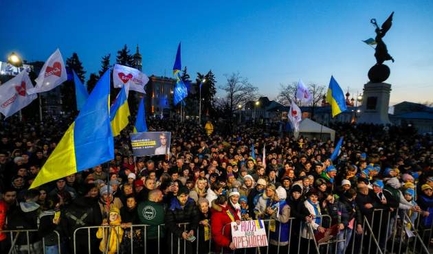 Юлія Тимошенко у Харкові: Новий президент підтримуватиме молодь, яка забезпечить Україні успішне майбутнє