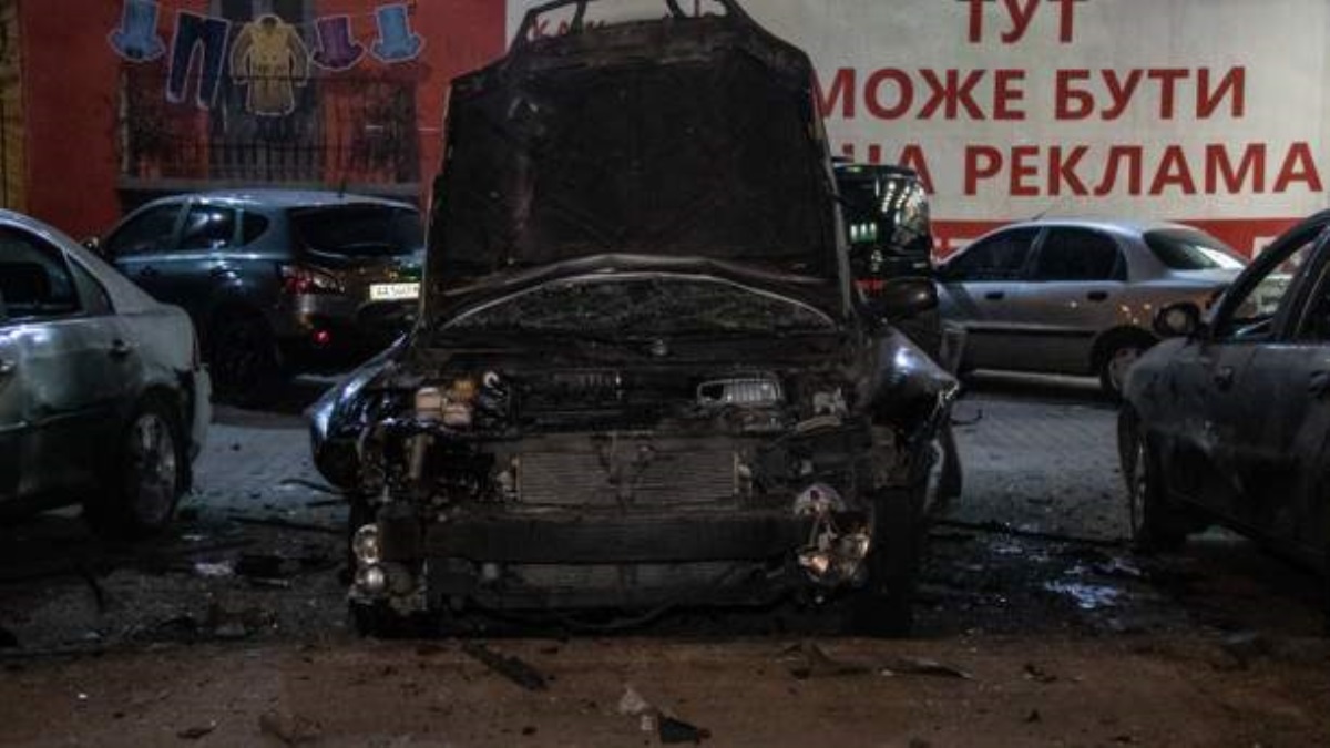 Мощный взрыв разбудил киевлян