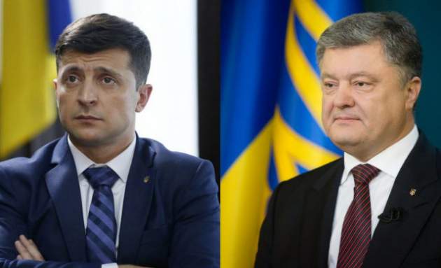 "Не бойтесь, будьте мужиком!" Порошенко снова обратился к Зеленскому
