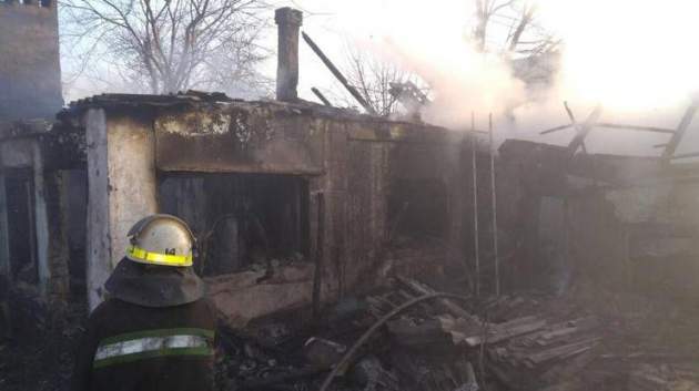 Пожар в Кривом Роге убил двух детей