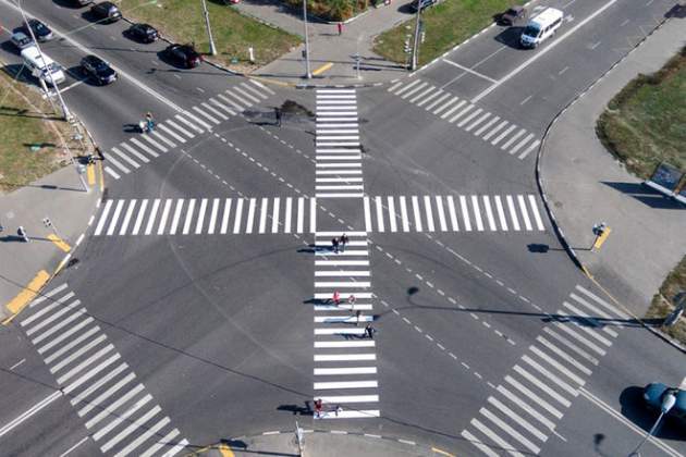 В Украине разрешат переходить дорогу по диагонали