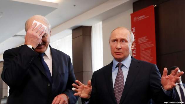 У Путина растет недовольство Лукашенко