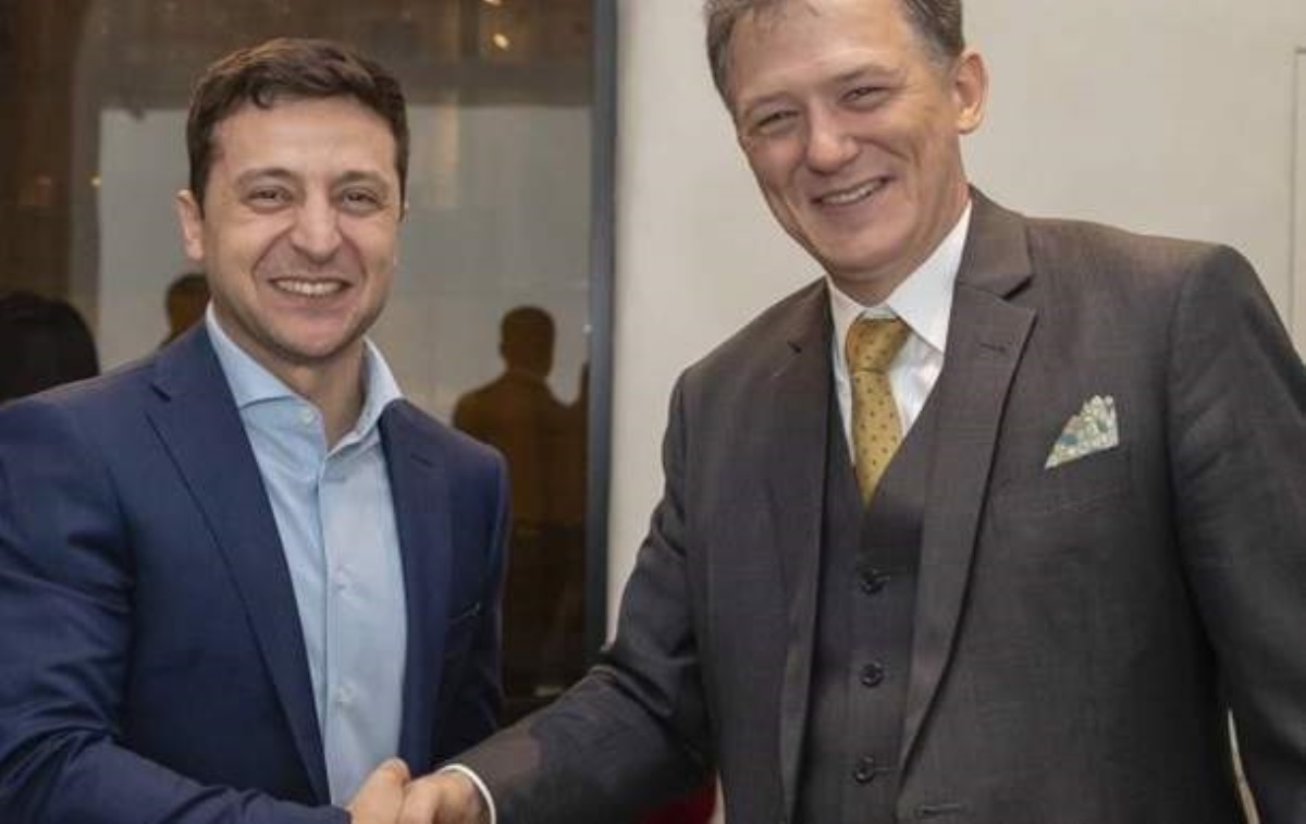 Зеленский в Киеве встретился с представителем Госдепа