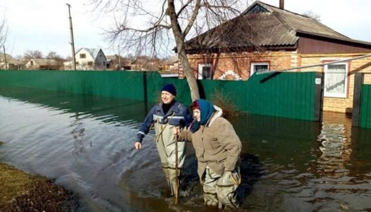 Украинцы скоро увидят, как их дома уходят под воду