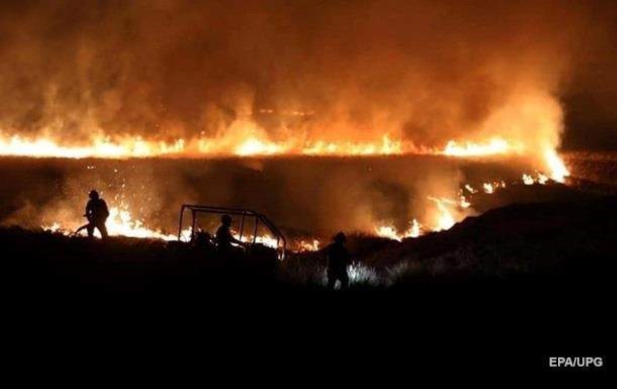 В Украине объявлен наивысший уровень пожароопасности