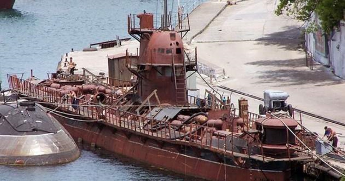 Россия распилит украинскую подводную лодку, захваченную при аннексии Крыма