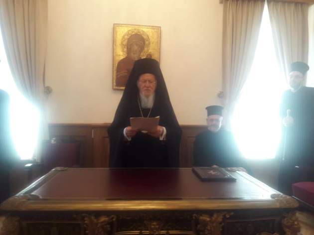 Вселенский патриарх заявил, что Киевского патриархата никогда не существовало