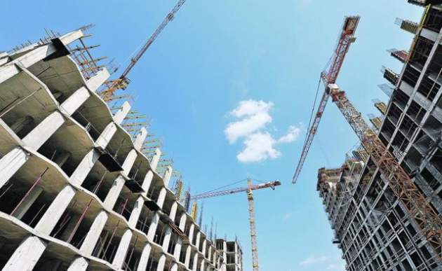 Объем нового строительства жилья вырос почти вдвое