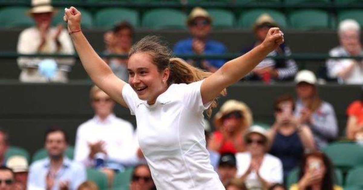 Юная украинка выиграла Wimbledon