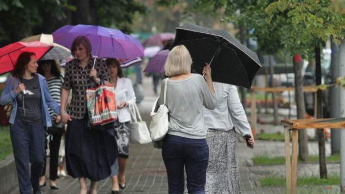 Синоптики прогнозируют в Киеве дожди с грозами